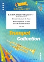 tude caractristique no.14 for trumpet (cornet) and piano score and parts