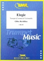Elegie for trumpet (cornet) and violoncello score and parts