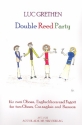 Double Reed Party fr 2 Oboen, Englischhorn und Fagott Partitur und Stimmen