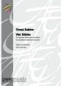 Vier Stcke fr Saxophon, Bandoneon und Klavier Partitur und Stimmen