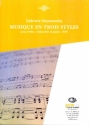 Musique en 3 styles fr Violine, Violoncello und Klavier Stimmen