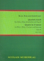 Quartett d-Moll op.93 fr Flte, Oboe, Klarinette und Fagott Partitur und Stimmen