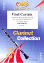 Final Curtain for 3 clarinets and piano (keyboard) (rhythm group ad lib) score and parts