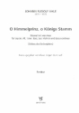 O Himmelprinz o Knigs Stamm fr 4 Stimmen (SATB), 2 Violinen und Bc Partitur