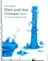 Dies und das - Etdenspa Band 2 fr Klarinette