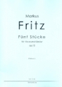 5 Stcke op.13 fr Viola und Klavier