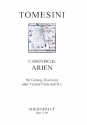 Canonische Arien fr Gesang, Klarinette, (Violine/Viola) und Bc Partitur