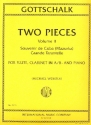 2 Pieces vol.2 for flute, clarinet and piano parts