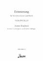 Erinnerung fr Harfe und Streichorchester Violoncello