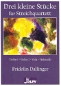 3 kleine Stcke fr Streichquartett Partitur und Stimmen