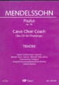 Paulus - Chorstimme Tenor  4 Playalong-CD's