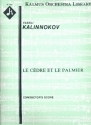 Le cedre et le palmier for orchestra score