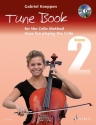 Cello Method - Tune Book 2 (+CD) for 1-3 cellos (piano ad lib) (en) 2 scores