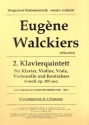 Quintett h-Moll Nr.2 op.105 fr Violine, Viola, Violoncello, Kontrabass und Klavier Stimmen