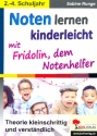 Notenlernen kinderleicht mit Fridolin dem Notenhelfer