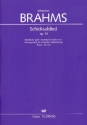 Schicksalslied op.54 fr Soli, gem Chor und Kammerorchester Partitur (dt/en)