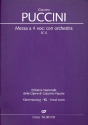 Messa di Gloria fr Soli, gem Chor und Orchester (Kammerorchester) Klavierauszug XL im Grodruck