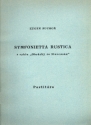 Symfonietta rustica for orchestra study score,  archive copy