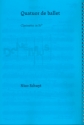 Quatuor de Ballet (1962) per clarinetto, tromba, percussione e pianoforte partitura e parte