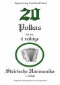 20 Polkas fr 4-reihige Steirische Harmonika in Griffschrift