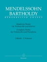 Smtliche Werke (Band 1 und 2) fr Violoncello und Klavier
