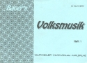 Bauers Volksmusik Band 1: fr Blasorchester Klarinette in Es