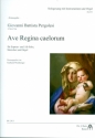 Ave regina caelorum fr Sopran, Alt, Streicher und Orgel Partitur und Streicherstimmen (1-1-1-1)