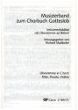Chorbuch Gotteslob Musizierband fr 4-stimmiges flexibles Ensemble (Oberstimme ad lib) Oberstimme in C hoch (Flte/Piccolo/Violine)