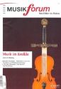 Musikforum 4/2016 Musik im Konflikt