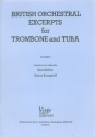 British Orchestral Excerpts vol.1 for trombone and tuba