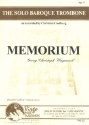 Memorium for voice, trombone and piano (playable with or without voice)