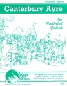 Canterbury Ayre for flute, oboe, clarinet, horn in F and bassoon score and parts
