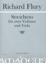 Trio fr 2 Violinen und Viola Partitur und Stimmen