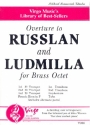 Ouverture to Ruslan and Ludmilla for 8 brass instruments score and parts
