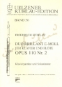 Duo brillant e-Moll op.110,2 fr Flte und Klavier