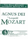 Agnus Dei for alto voice, trombone and chamber orchestra score, piano reduction and parts