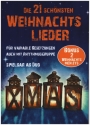 Die 21 schnsten Weihnachtslieder fr 2-x Instrumente (Blasorchester) (Rhythmusgruppe ad lib) Tenorhorn/Bariton in B (1. Stimme)