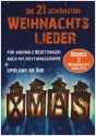 Die 21 schnsten Weihnachtslieder fr 2-x Instrumente (Sinfonieorchester) (Rhythmusgruppe ad lib) Altblockflte (2. Stimme)