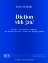 ECS0650 Diction for Singers: A Concise Reference for English, Italian, French and Spanish Pronunciation