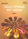 Cello spielen mit vielen Band 1 fr 4 Violoncelli Partitur und Stimmen (2 Bnde)