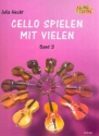 Cello spielen mit vielen Band 3 fr 4 Violoncelli Partitur und Stimmen