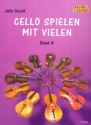 Cello spielen mit vielen Band 4 fr 4 Violoncelli Partitur und Stimmen