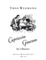 Capriccio giocoso fr 2 Klaviere 2 Partituren