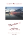 Vocalise 2 fr Sopran, Gitarre und Orgel (Piano, Celesta) Partitur und Stimmen
