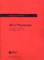 Alma-Phantasien: fr Sopran und Klavier Partitur