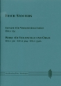 Sonate f�r Violoncello solo Werke f�r Violoncello und Orgel Partitur und Stimme
