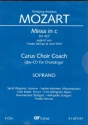 Messe c-Moll KV427 - Chorstimme Sopran  3 Playalong-CD's