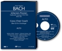 Johannespassion BWV245 (traditionelle Fassung 1739/1749) - f�r Soli, gem Chor, Orchester 4 Playalong-CD's f�r Altstimme