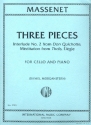 3 Pieces: for cello and piano