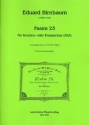 Der Herr ist mein Hirte fr Knabenchor (Frauenchor) a cappella Partitur